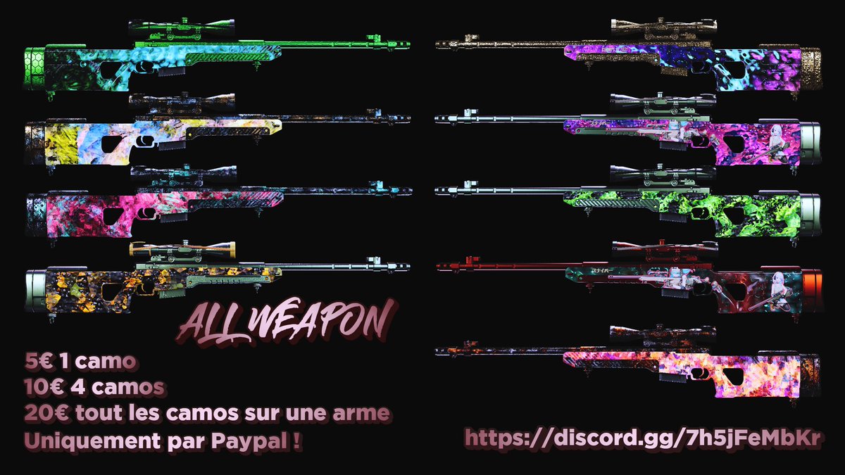 SnipedByGon's tweet photo. N'hésitez pas a rejoindre le discord de @nyzufps tous se passe la bas ! https://t.co/2Muwb7tP3c https://t.co/dzUA5XD7gm