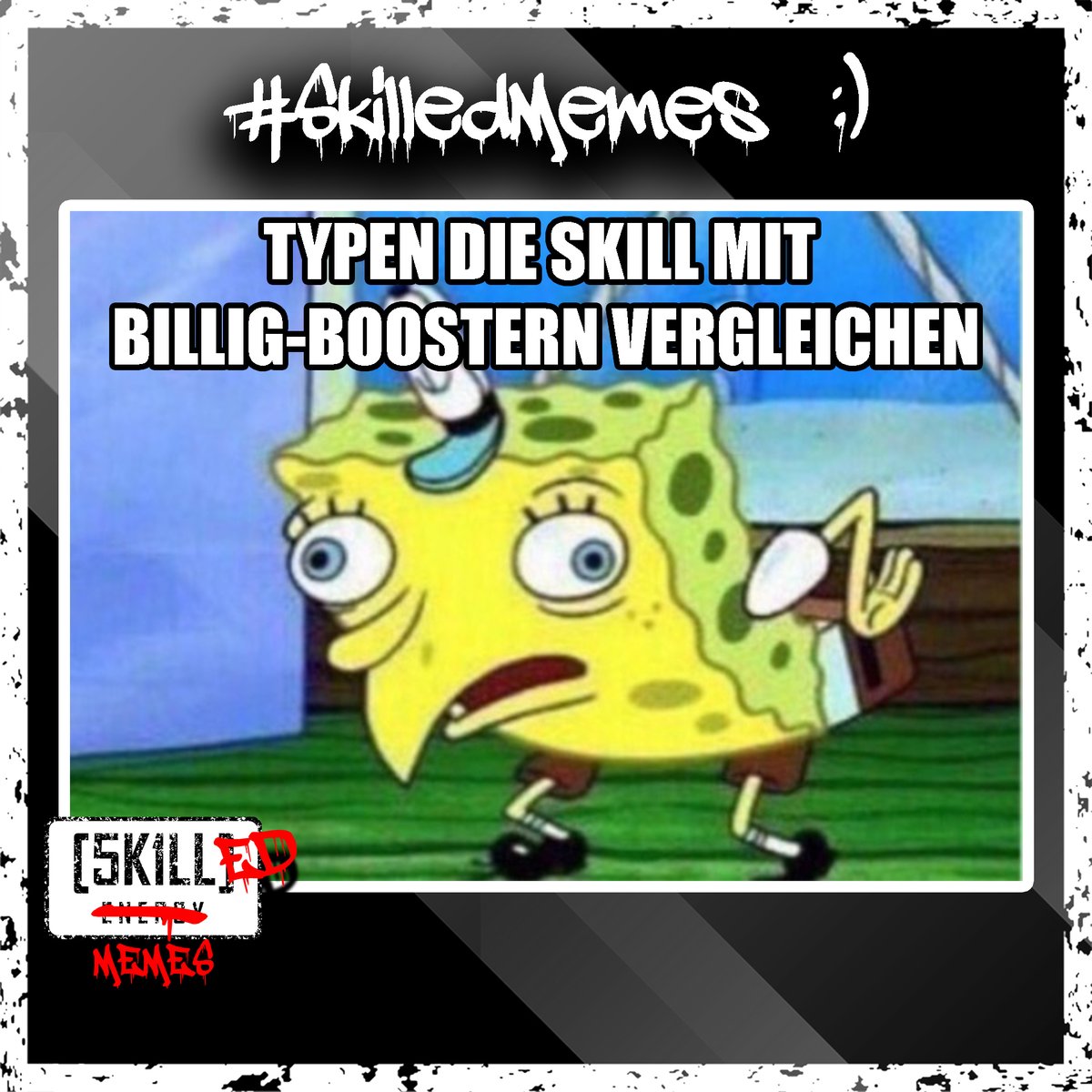 ✅Skill ≠ Billig Booster⛔️
Bei uns gibt es leider keine Alibi-Mengen, 50% Zucker oder andere günstige Füllstoffe😁

#SkilledMemes
#SkillEnergy #BoostYourSkill

#gamingbooster #esport #esports #zocken #energydrink #performancedrink #gamingmemes #memes