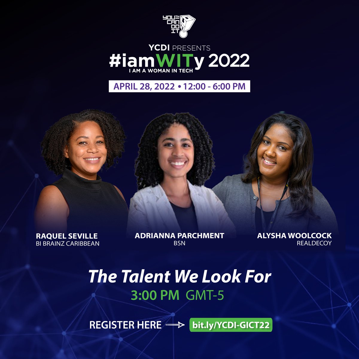 youthcandoit's tweet photo. Are you interested and willing to find out How YOU can be a Woman in Tech?
We have a diverse model of #WITy panelists both local and international who are awaiting to guide you in the discussion “Talents we look for”. https://t.co/PbYEx7IBVm