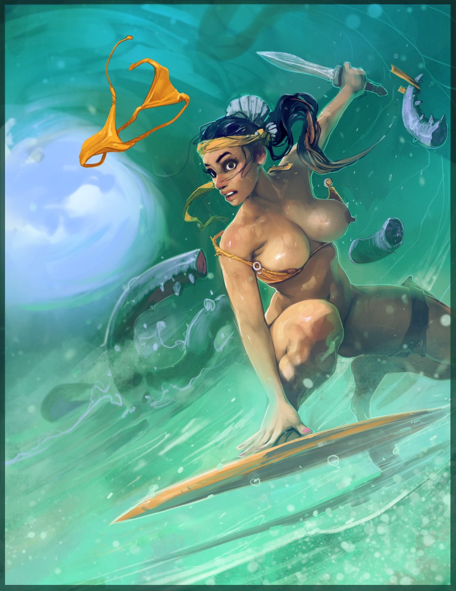 S_Silverlake's tweet image. Check out this TOTALLY RADICAL rendition of Alexandra Mountspear doin' her thang painted by the incredible @alexisflower (patreon.com/alexisflower)! 

What exactly is Alexandra's 'thang?' Well, I wrote this whole book about it, see...

amazon.com/dp/B09YYTX9JT