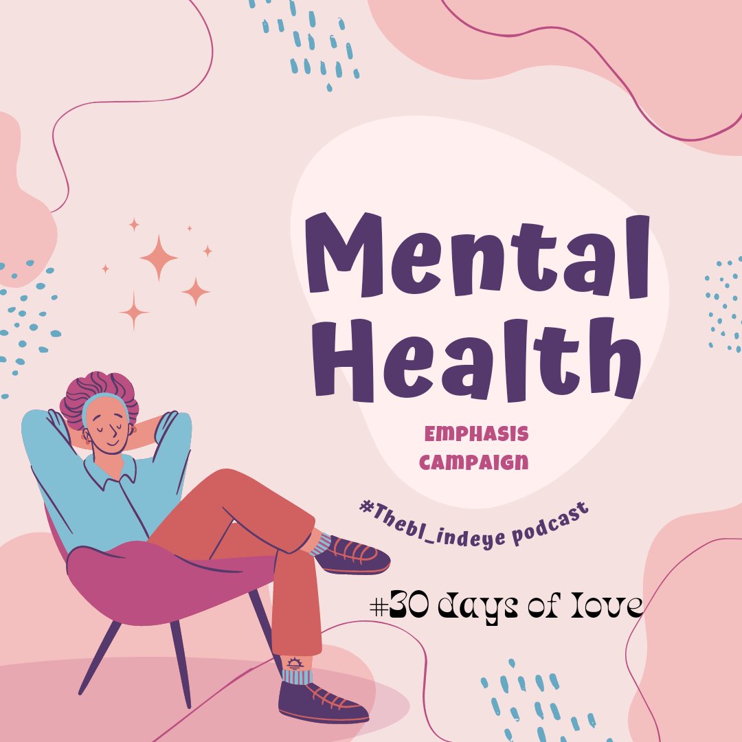 thebl_indeye's tweet photo. May is approaching and we will be forcing on Mental health among the youth 😊 be sure to tune in https://t.co/ICBm536Drg