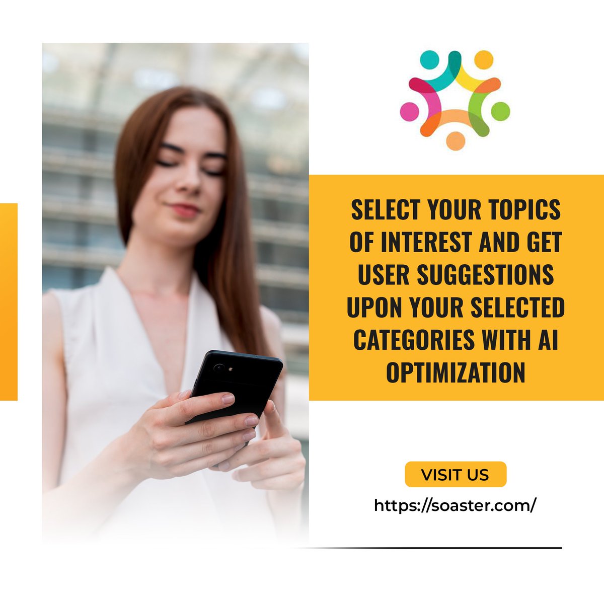 soastermarketng's tweet photo. Select your topics of interest and get user suggestions upon your selected categories with AI optimization. 

Go to website: https://t.co/wYtaFsWVIV

#socialmediatips #socialmedia #soaster #wowsoapp #tweet https://t.co/ZeQ1HMXS0d