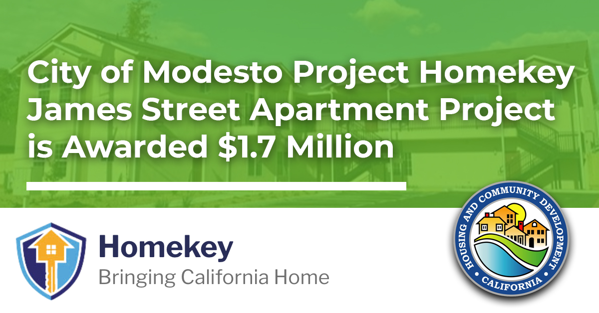 The James Street Apartments project is a seven unit, newly constructed complex that will provide permanent supportive housing for Stanislaus County Behavioral Health and Recovery Services (BHRS) clients who are at risk or experiencing homelessness. modestogov.com/CivicAlerts.as…