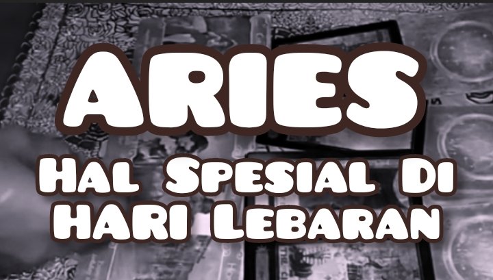ria54940941's tweet photo. Aries "hal spesial di hari lebaran"
Youtube channel : Sidra 7 Tarot
https://t.co/cds8i5UYya https://t.co/FUIU9jFl6j