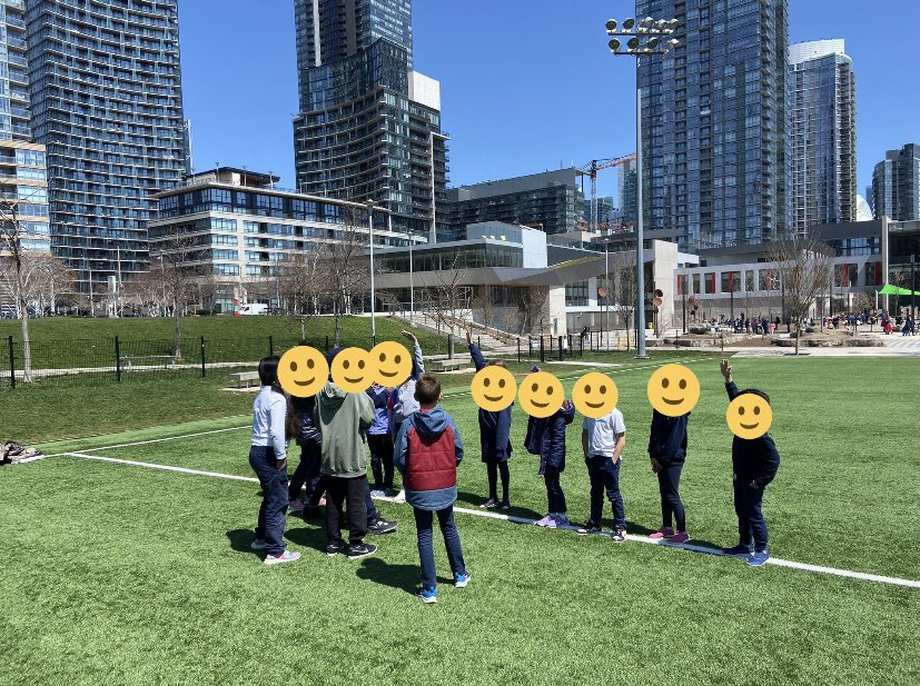 mllehogan's tweet photo. Thank you to @coliveira_02 s AWESOME Gr 5 leaders for guiding us through some cooperative games this afternoon!  To quote one of our kidlets: “What a great way to spend a nice sunny day!” https://t.co/YZK5CQ25mD