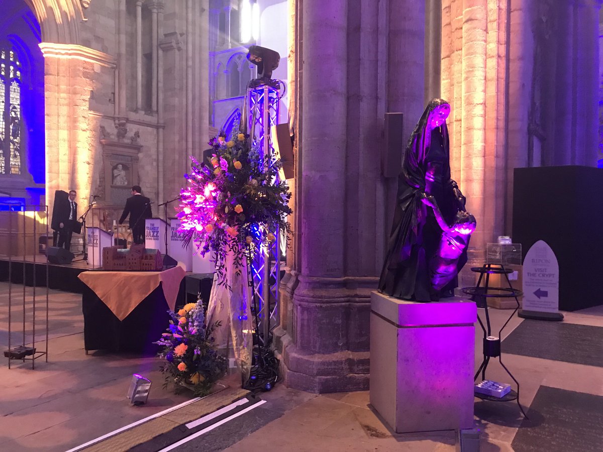 MegMunn01's tweet photo. Fantastic evening ⁦@riponcathedral⁩ launching celebrations of 1350 years since its establishment. https://t.co/xUXFLfoegd