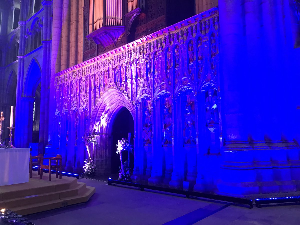 MegMunn01's tweet photo. Fantastic evening ⁦@riponcathedral⁩ launching celebrations of 1350 years since its establishment. https://t.co/xUXFLfoegd