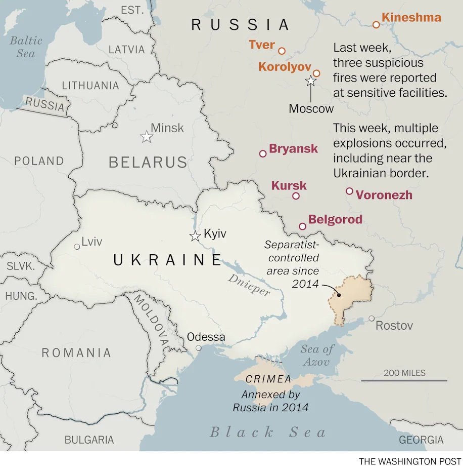 Action behind the lines to disrupt military supply chains are, as the #UKArmedForces minister @JSHeappey has just said, 'completely legitimate'. The risks of 'fires' in #Poland & #Romania are as high as they are in #Russia. There is a genuine risk of escalation. #Ukraine #Putin