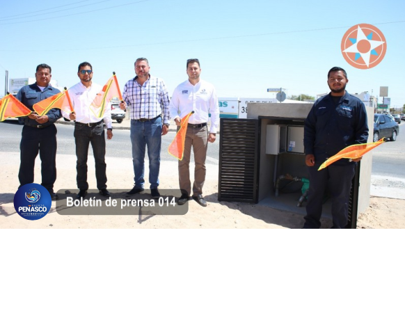 LaGuiadePenasco's tweet photo. https://t.co/0kjjgUIXDP El alcalde Jorge Pivac Carrillo y el director general de Oomapas, Héctor Acosta Félix, inauguraron dos estaciones de rebombeo de agua potable, con un beneficio directo para al menos 2 mil familias. https://t.co/BGMcCZT0dN
