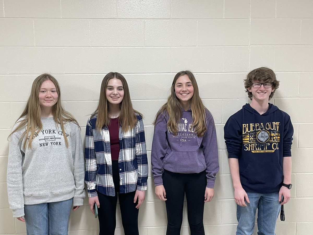 MaertzStephanie's tweet photo. If you see any of these wonderful musicians soon, wish them luck at the WSMA State Solo and Ensemble Festival at UWOshkosh this weekend. Zach is taking two vocal pieces; Sophie is taking a vocal piece; https://t.co/GOlLocCTYw