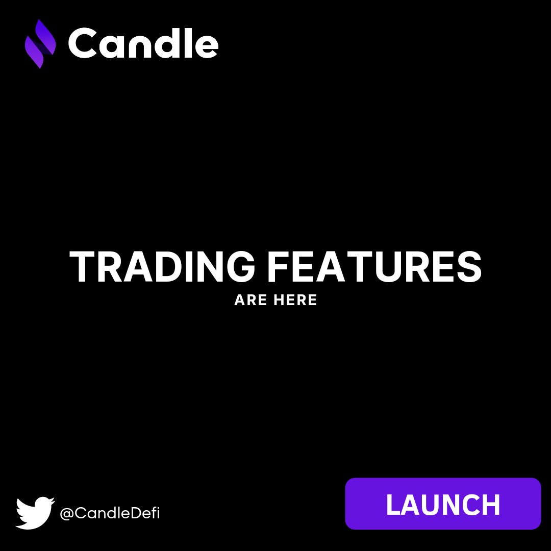 CandleDEFI's tweet photo. 💥 IT START NOW
⚒️ Activation of the TRADES functions
👥 If you have any questions, ask us
💜 The Candle Team
$cdl
#CandleCrypto #tradingplatform
#cryptotrading #cryptocurrency #cryptonews #cryptoinvestor https://t.co/EiW5YUNbmL