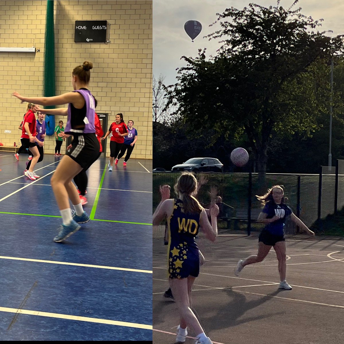 A great evening of matches! Thank you <a href="/CilyCoedDragons/">CyC Dragons Netball</a> and Usk for coming to Monmouth! 🏐 @WalesNetball_