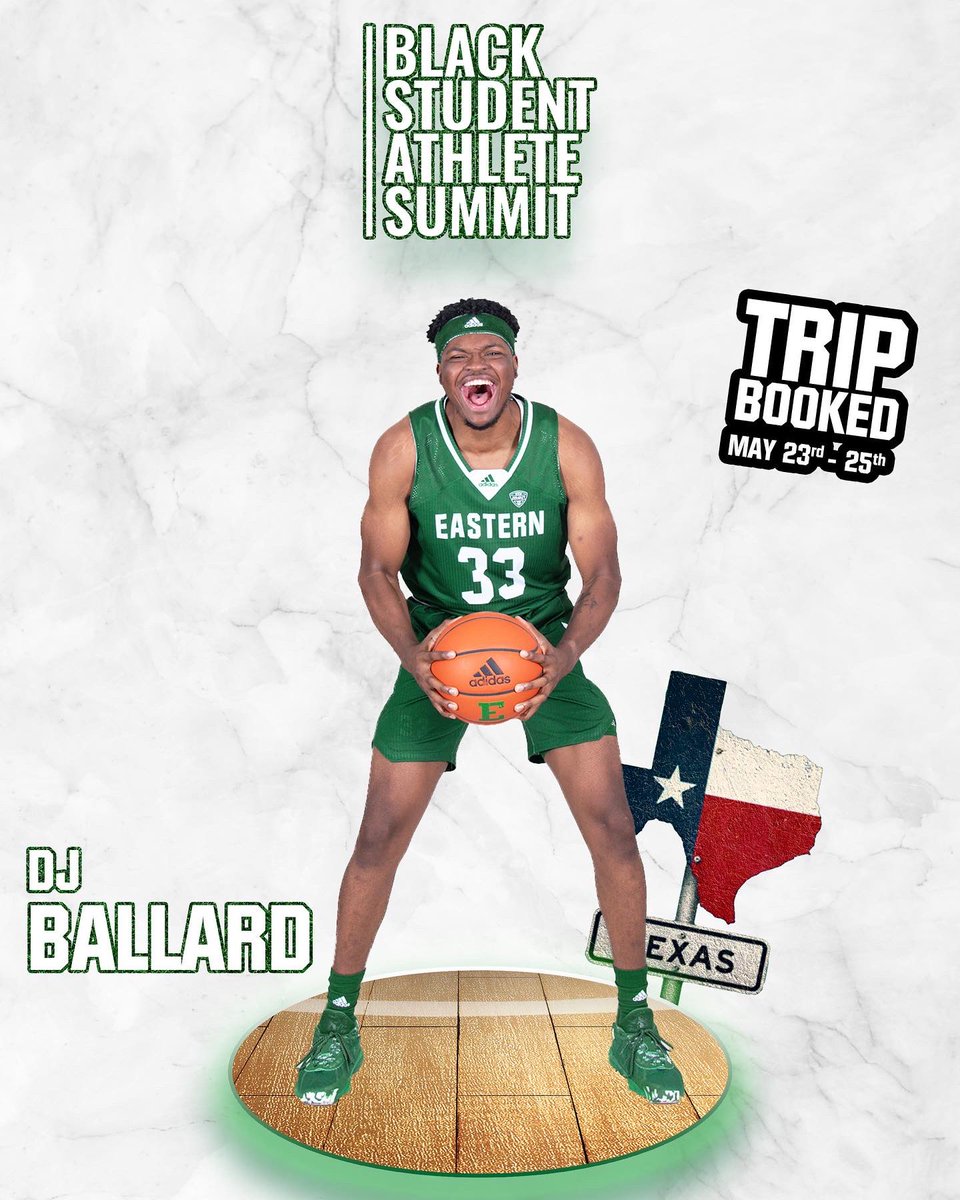 EMUSAAC's tweet photo. 𝙃𝙤𝙪𝙨𝙩𝙤𝙣, 𝙩𝙝𝙚 𝙀𝙖𝙜𝙡𝙚𝙨 𝙝𝙖𝙫𝙚 𝙡𝙖𝙣𝙙𝙚𝙙.

Here are the 4 student athletes that will be attending the @BSASummit in late May and representing @EMUAthletics ! https://t.co/Vc6RYzCDpB