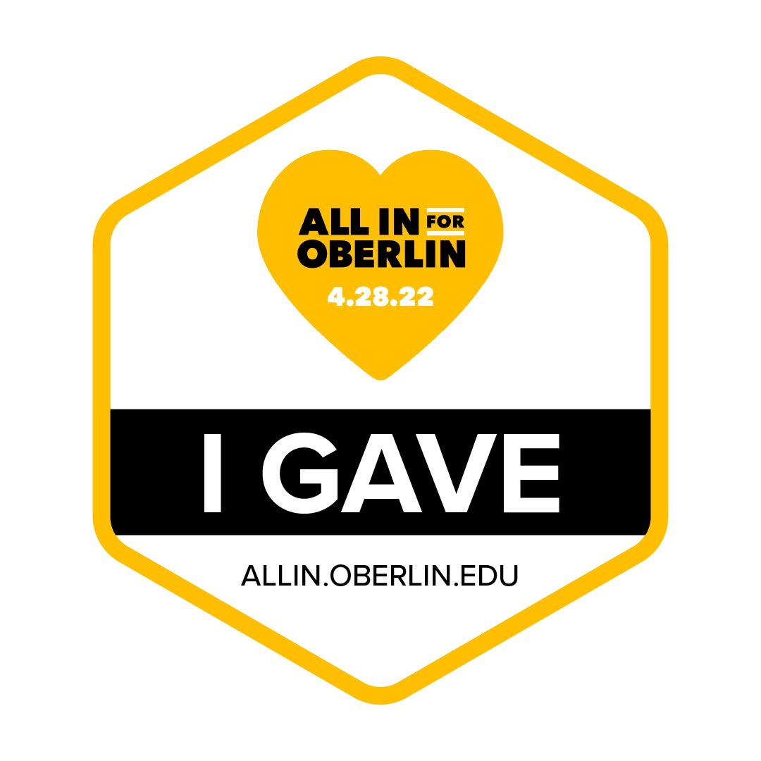Joel Whitaker (@joelwhitaker) on Twitter photo Calling all <a href="/oberlinalumni/">Oberlin Alumni</a>! Todayโs the day we go All In to support our alma mater. go.oberlin.edu/allin #AllinforOberlin Calling all <a href="/oberlinalumni/">Oberlin Alumni</a>! Todayโs the day we go All In to support our alma mater. go.oberlin.edu/allin #AllinforOberlin