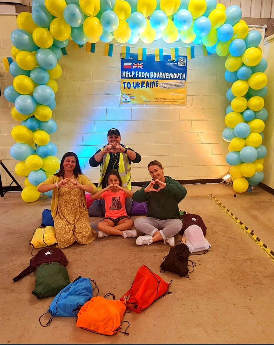 Thanks to our Little Hero Maci who held a cake sale - neighbours &amp; friends helped raise £430 - some went to Red Cross in Ukraine &amp; some to make bags of love ❤️