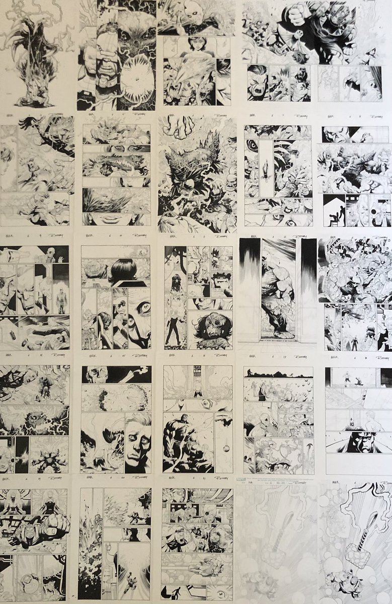FelixComicArt's tweet photo. HULK #6 original art by @RyanOttley drops tomorrow, Fri. 4/29, at 9AM PDT/12PM EDT! Featuring FIRST APPEARANCE of TITAN! Instant key issue! ALL pages plus BOTH Ottley covers will be available! More details here:

https://t.co/qPH0F0dEaD

Best of luck to all and enjoy the show! https://t.co/XKNnO3QOCL