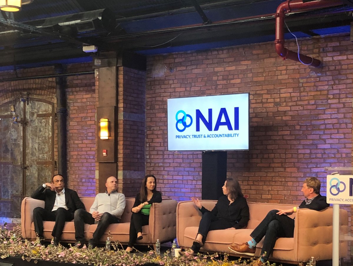 NAI's tweet photo. What does the future of CTV advertising look like? In our final panel, Anthony Matyjaszewki, Jagdip Sekhon (@samba_tv), @JuliaShullman, @nogarosenthal, and Jon Stimmel (@SabioInc) discuss challenges and opportunities for consumers and regulators. #NAISummit https://t.co/IHW5d7Njr5