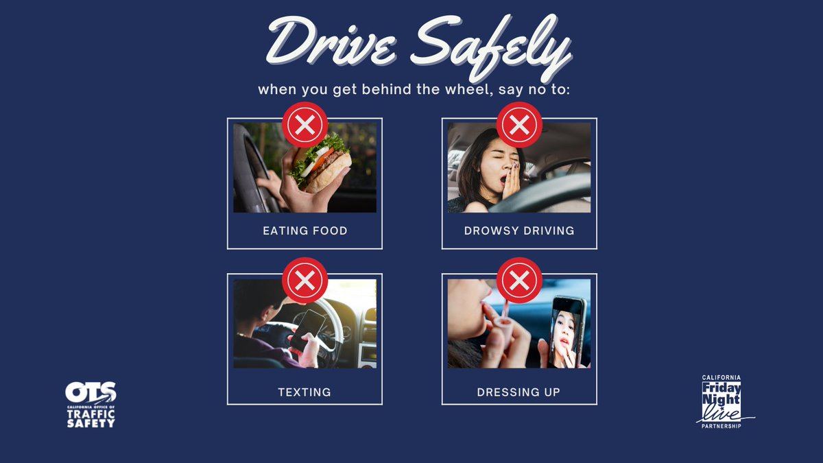 #DistractedDrivingAwarenessMonth <a href="/OTS_CA/">CA Office of Traffic Safety</a>