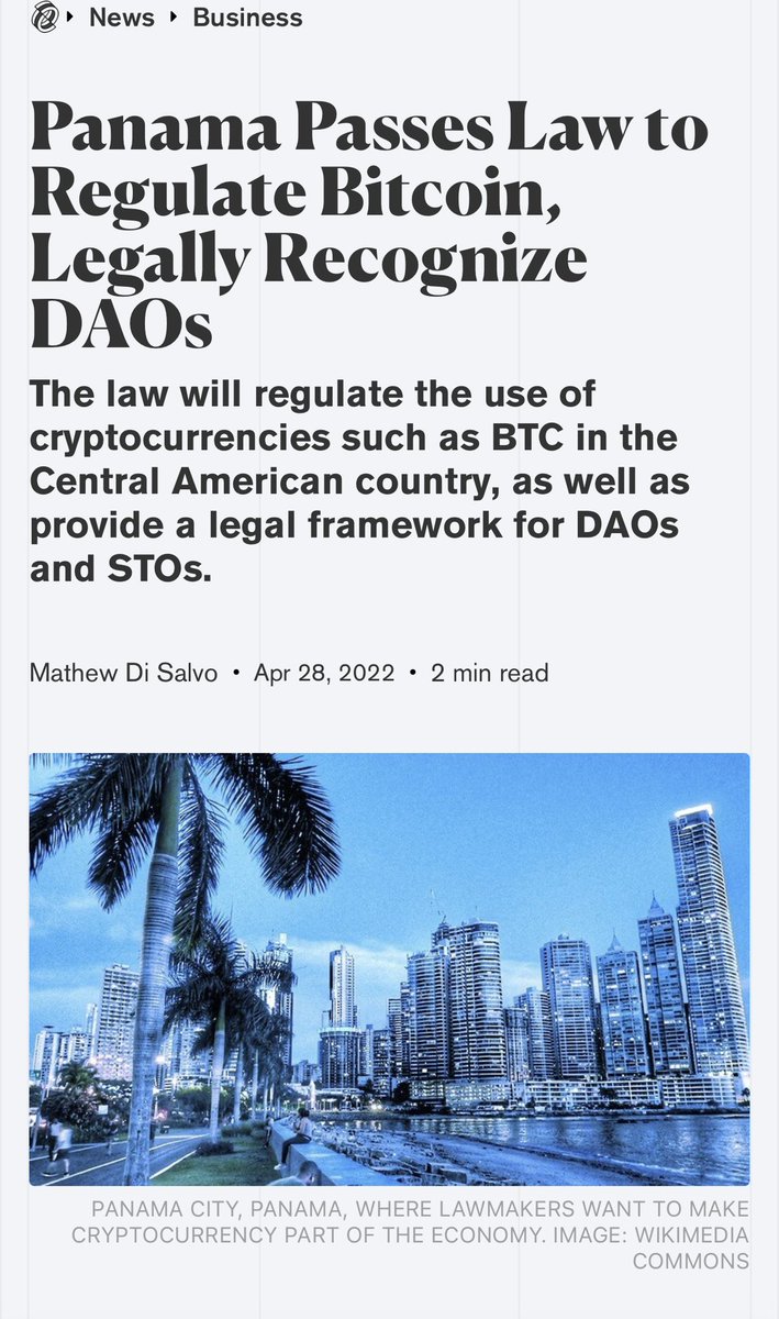 amy_seekstruth's tweet photo. Yes please!!! #crypto #cryptocurrency #CryptoNews #panama #BTC #wealth #regulation #DAOs #MassAdoptionIsNEAR https://t.co/YknGISrHx7
