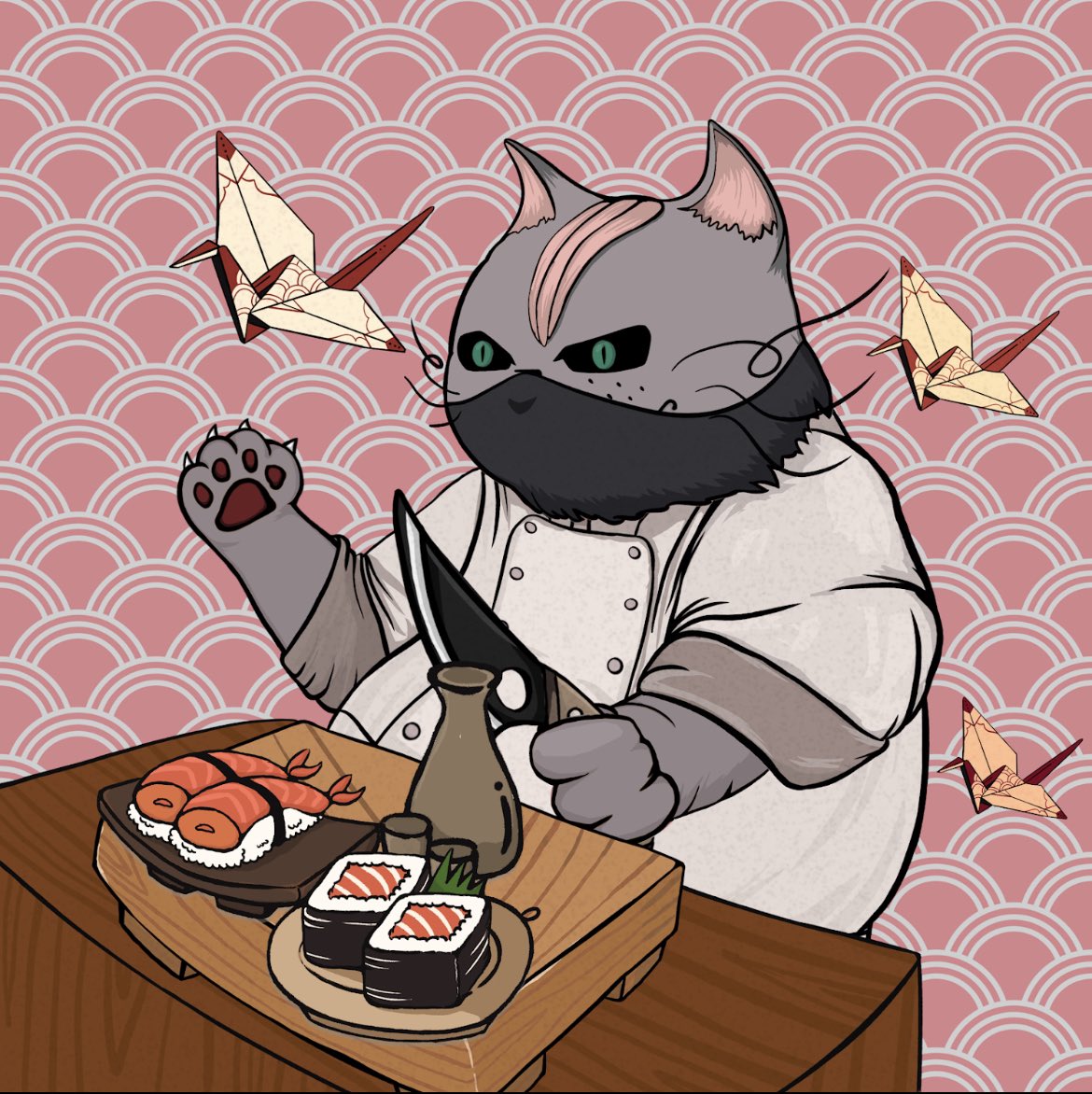 Sushi Cats Fam tweet media