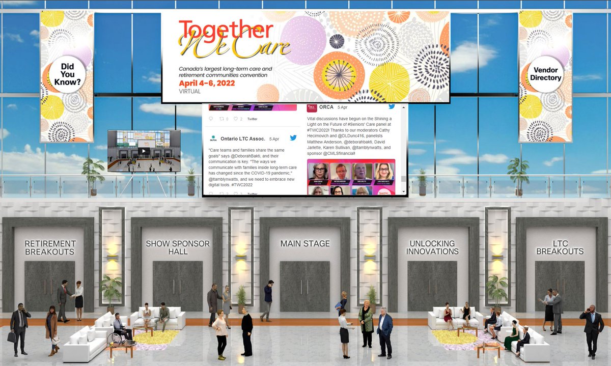 We attended the Together We Care 2022 Virtual Event earlier this month! It is always a pleasure to attend Canada’s largest long-term care and retirement communities convention. 

Check out how fun the convention was despite it being online!