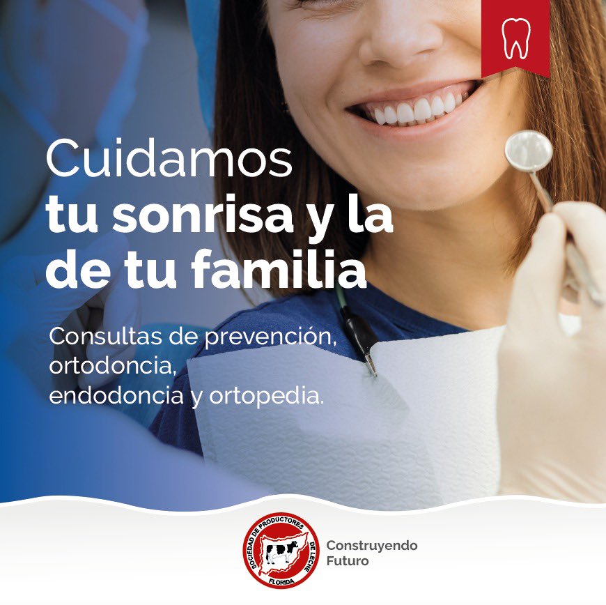 _splf's tweet photo. Contamos con servicio de asistencia odontológica en cuatro consultorios, a cargo de un gran equipo de profesionales especializados. 👩🏻‍⚕️🦷

Por consultas comunicate a nuestras sedes. ☎️ 

#splf #construyendofuturo #servicios #servicioodontológico #socios https://t.co/GwzfbMeRLf