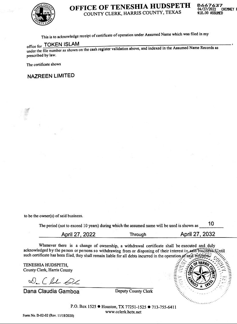 Finally registered 🚀🚀🚀✌🏻✌🏻✌🏻 
#TokenIslam #RamadanMubarak #Btc #bnb #1000xgem