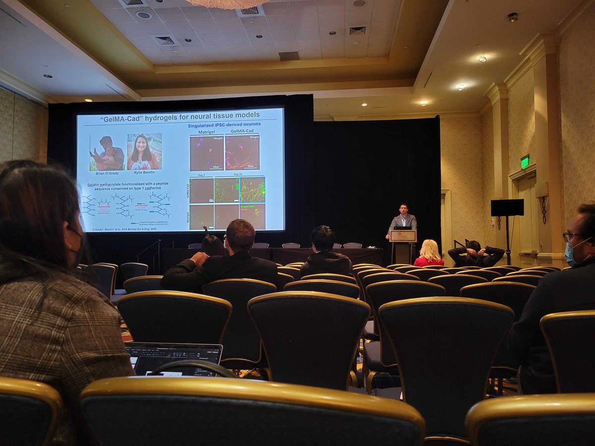 Sir von Hammock III (@sirvonhammock) on Twitter photo Great talks at <a href="/SFBiomaterials/">SFBiomaterials</a> by <a href="/LippmannLabVU/">Ethan Lippmann</a> and <a href="/kymebal/">Kylie Balotin, PhD</a> ! Ethan shown here speaking with a peek at Kylie writing #WillScienceforDonuts #SFB2022 <a href="/VUEngineering/">VU Engineering</a> <a href="/SFBiomaterials/">SFBiomaterials</a> Great talks at <a href="/SFBiomaterials/">SFBiomaterials</a> by <a href="/LippmannLabVU/">Ethan Lippmann</a> and <a href="/kymebal/">Kylie Balotin, PhD</a> ! Ethan shown here speaking with a peek at Kylie writing #WillScienceforDonuts #SFB2022 <a href="/VUEngineering/">VU Engineering</a> <a href="/SFBiomaterials/">SFBiomaterials</a>