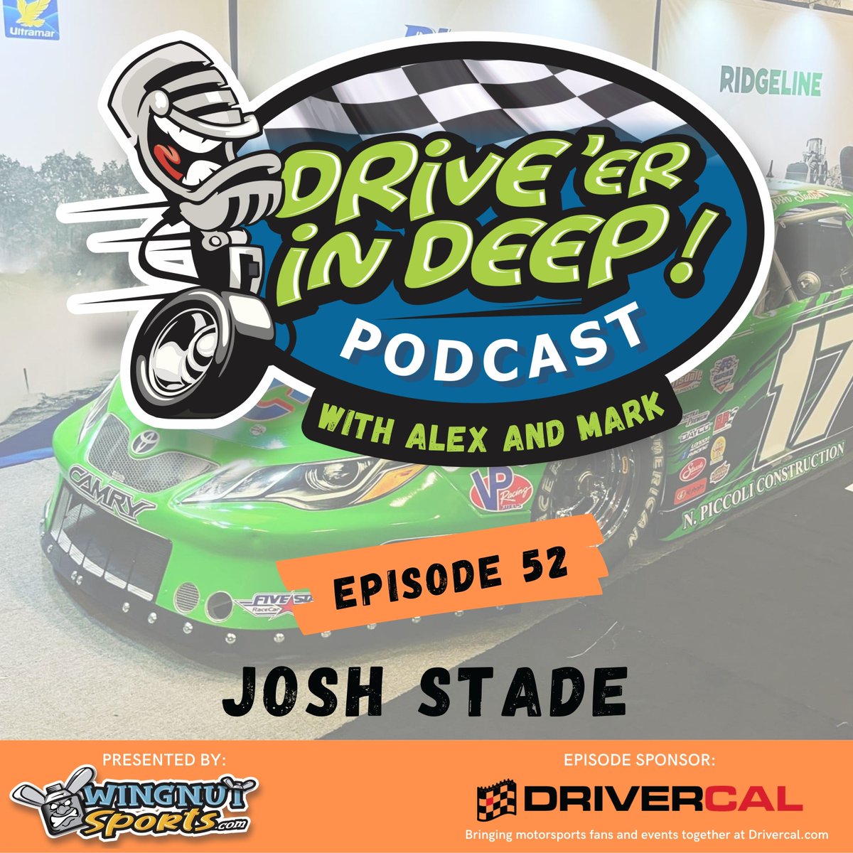 Josh Stade joins Alex and Mark to talk about Josh's 2022 season with the APC Late Model Series, his new sponsor, Ridgeline Lubricants, and more!

Check it out ヅ linktr.ee/WingnutDID

Come say hi to us at <a href="/MotoramaShow/">Toronto Motorama Show</a> tomorrow.  We will be podcasting live at 6:30 pm.
