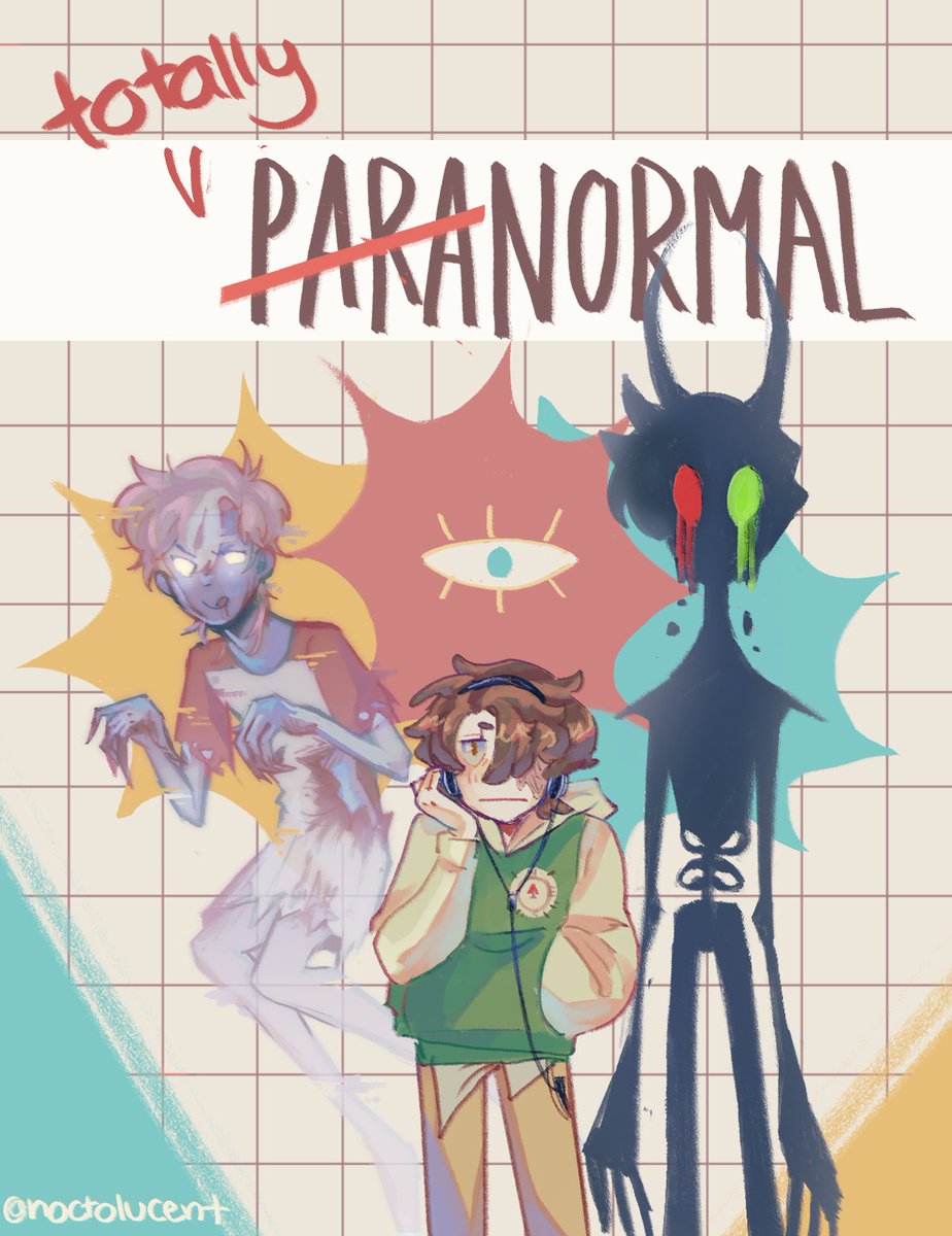 noctolucent's tweet photo. a spirit medium in denial vs two Very persistent ghosts.. who will win? 
find out in Totally (PARA)Normal, a supernatural / slice of life benchtrio au comic!
[RTS APPRECIATED!!]
--
#tommyinnitfanart #tubbofanart #ranboofanart https://t.co/hwL3mr12pJ