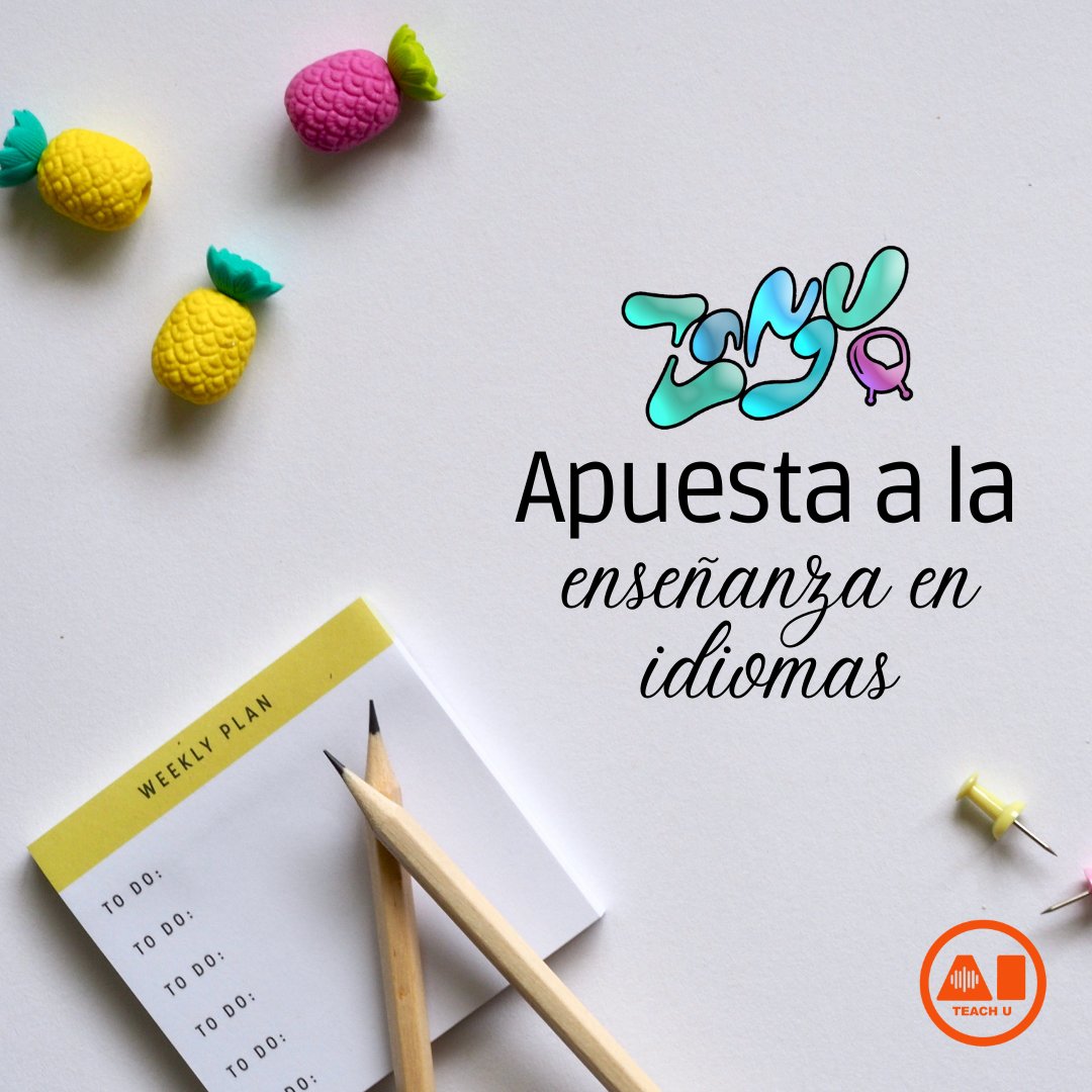 aiteachu_sv's tweet photo. Zangu apuesta a la enseñanza de idiomas con inteligencia artificial y una metodología didáctica patentada.
#Zangu #Educación #Temprana #Idiomas #Inglés https://t.co/15zwIxWcxJ