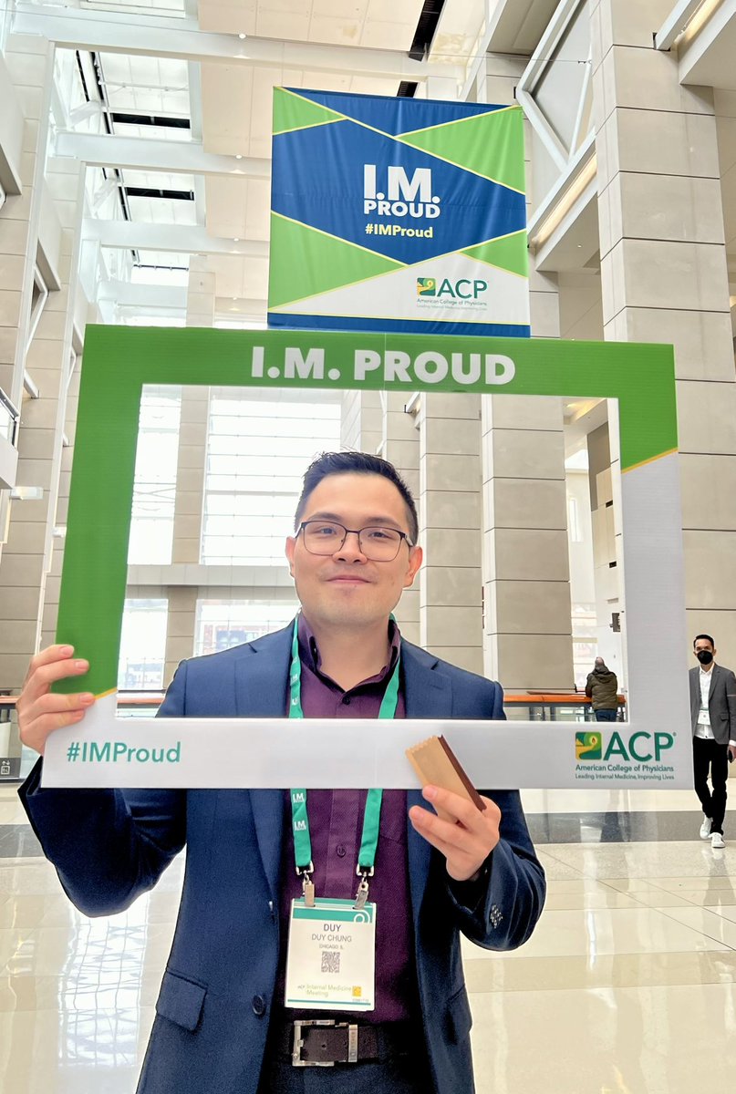 Hello world! If you see me at @ACPinternists #ACP2022 #IMProud Conference, please come and say hi.

@InternalMed_Res @IMG_Advocate @Inside_TheMatch