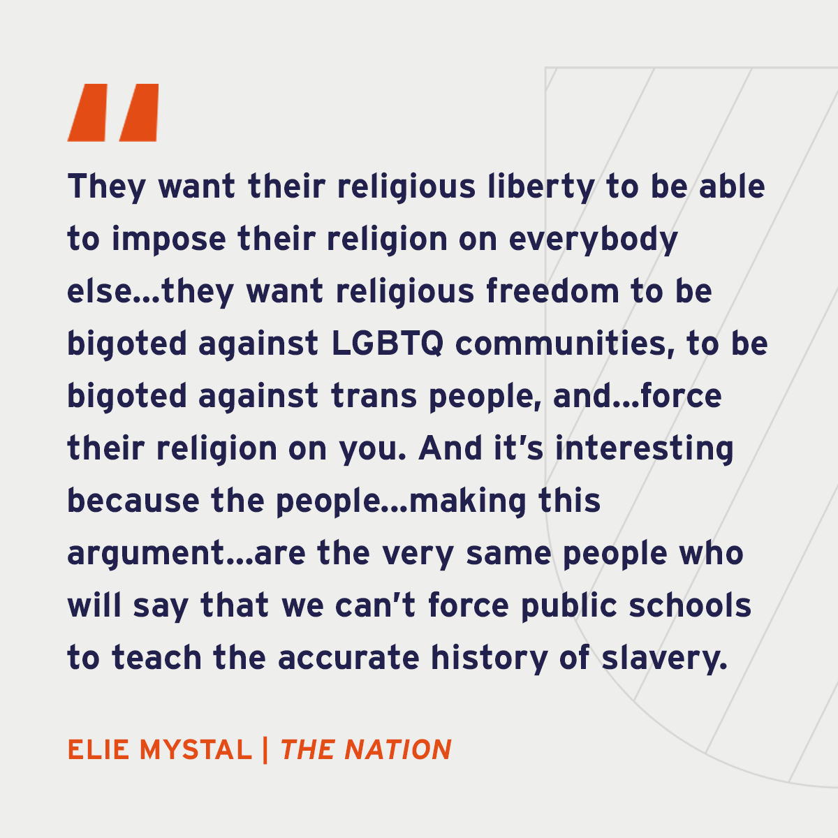 americansunited's tweet photo. Religious freedom is not for a favored few. Kennedy v. Bremerton is not about one person. There is an agenda. And a $1 billion shadow network fueling it.

#NoPrayToPlay #SeparationofChurchandState #FreedomWithoutFavor #EqualityWithoutException https://t.co/8BKDttdOVD
