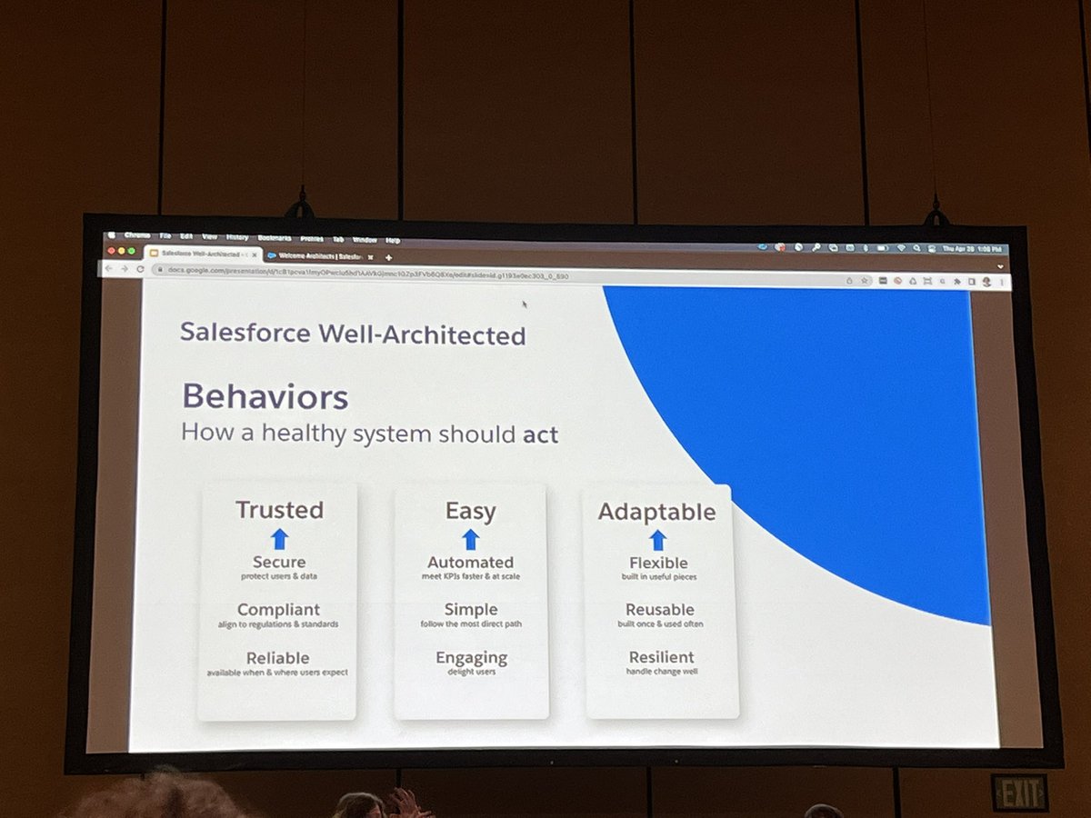 Salesforce Well-Architected framework with @zaynelt and <a href="/tomruns_262/">Tom Leddy</a> #TDX22