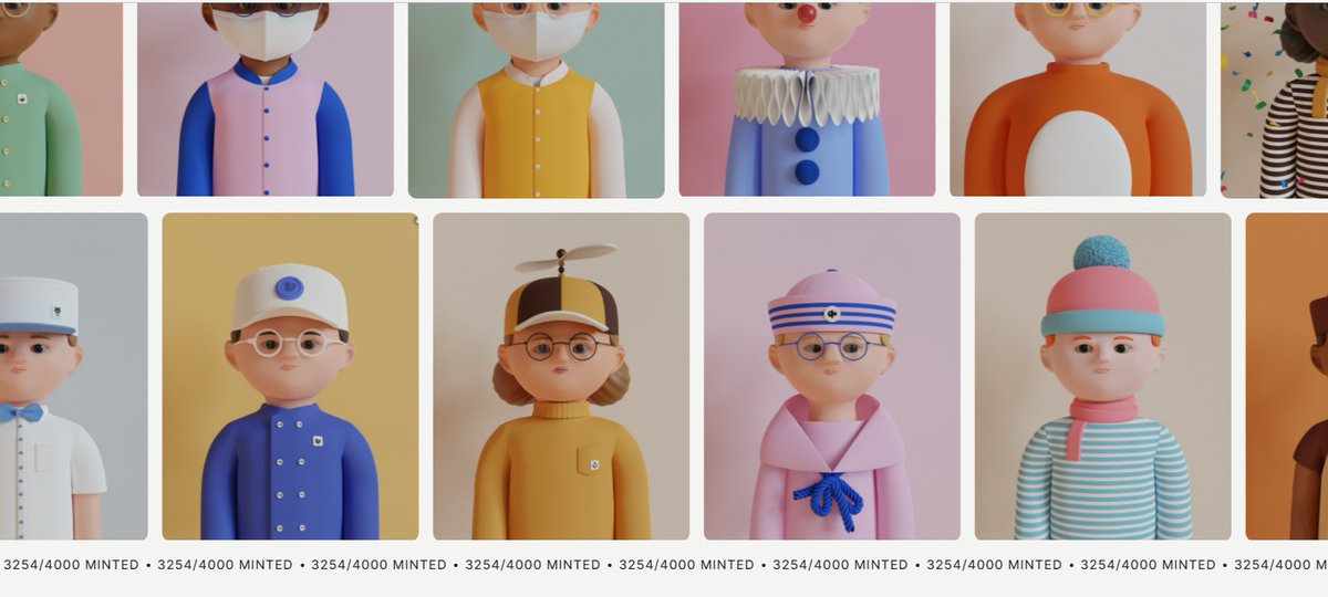 BenDove0911's tweet photo. Go check out @TinyFacesNFT by @MaximeDeGreve
only about 750 left to mint with one 1/1 left👀they each have their own unique birthday...maybe you'll find yours or find the one that looks like you😀
#NFTCommunity #NFTs #TinyFacesNft
Like & Retweet! https://t.co/BqE5zEIpd3