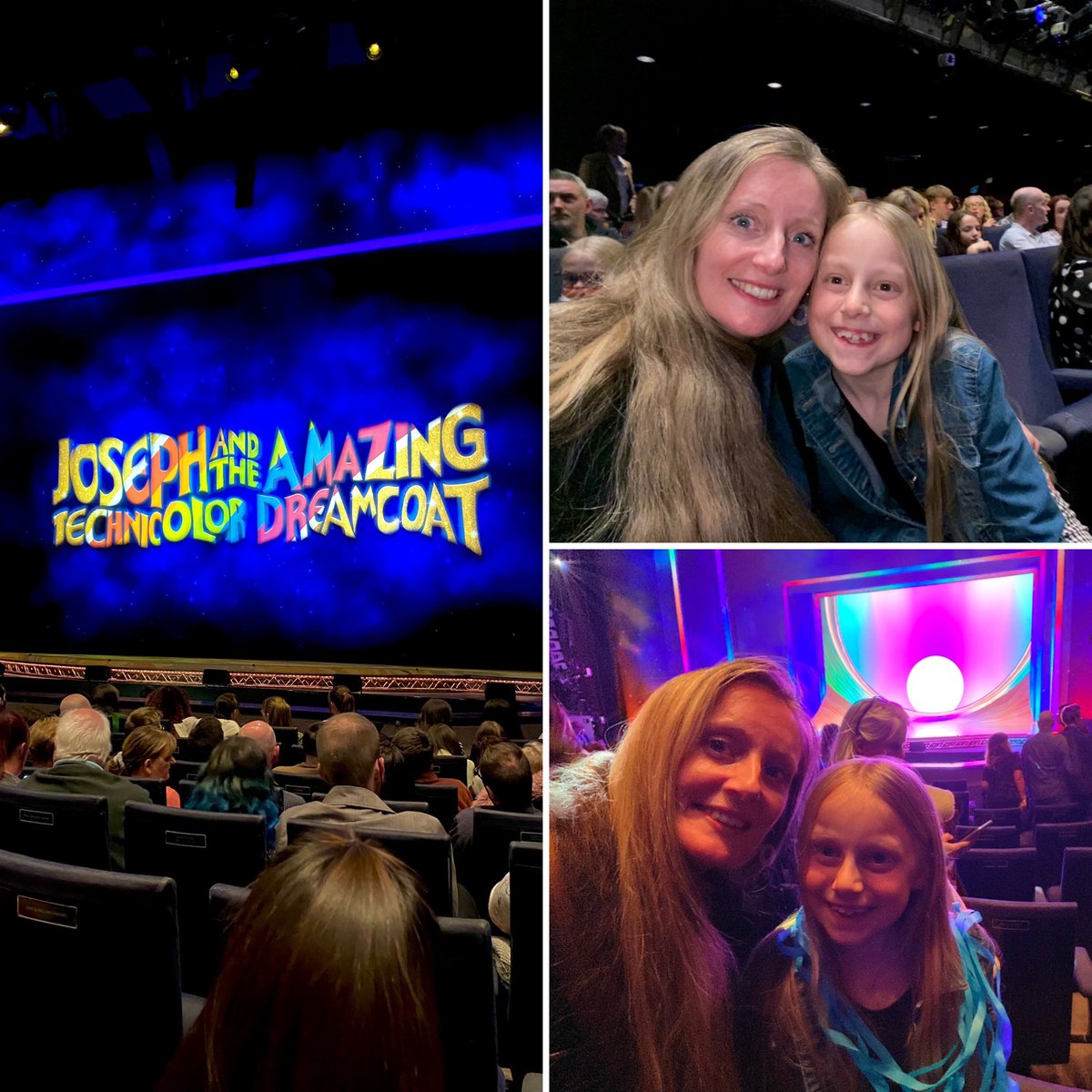 Phoebe and I absolutely loved @JosephMusical at @TRPlymouth last night. So much energy and colour. @alexandramusic & the whole cast were amazing. Thanks for a fab night out. 🌈❤️ #Plymouth #theatre #josephthemusical