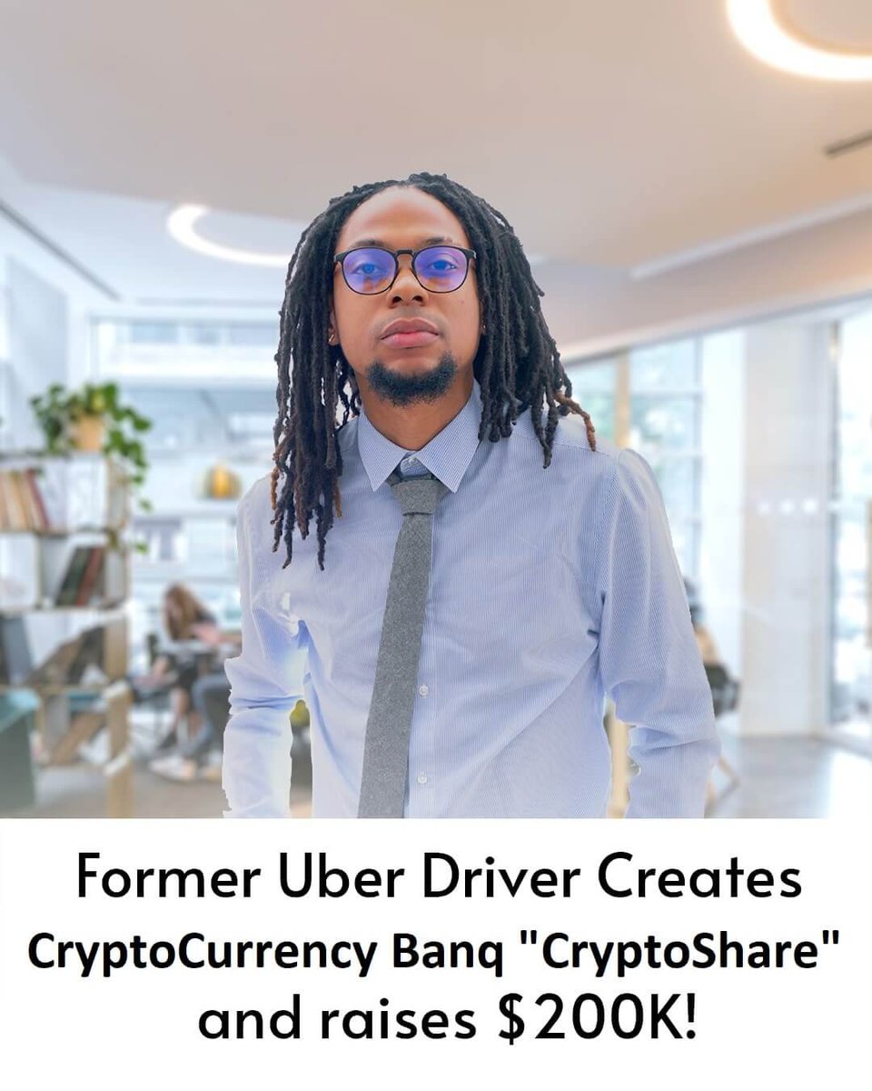 eprnetwork's tweet photo. Meet Anade, he’s a Former Uber Lyft Driver turned Financial Data Scientist. His company CryptoShare Banq is raising Funding on Wefunder below:
https://t.co/a23gRVCRx1 https://t.co/e0r4GUfEMX #Banks #Money #Wealth #Bitcoin #Cryptocurrency #credit #Cryptoshare @AnadeDavis https://t.co/fac4V5zJp3