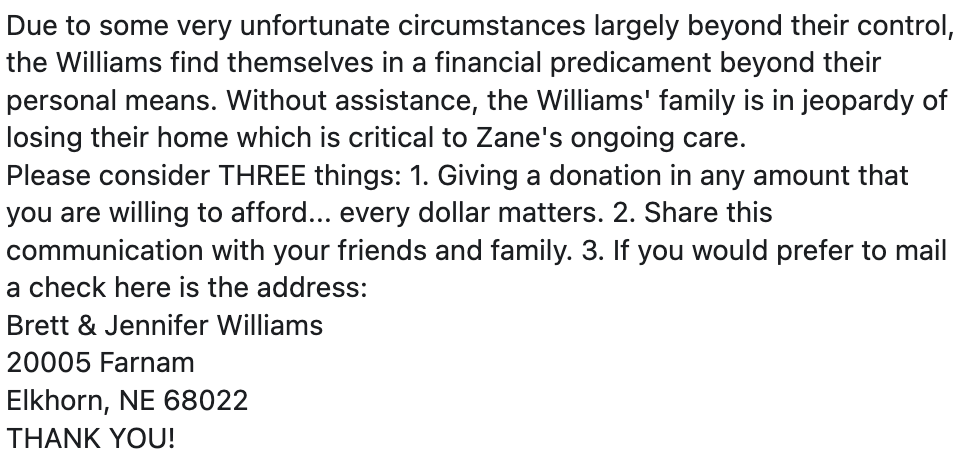 Warrior Nation one of our coaches needs your help...When one of us hurts, we all hurt..it's time to be ..All for one, one for all! Please click the link to help out Coach Williams and his family! 

facebook.com/donate/7114694…
