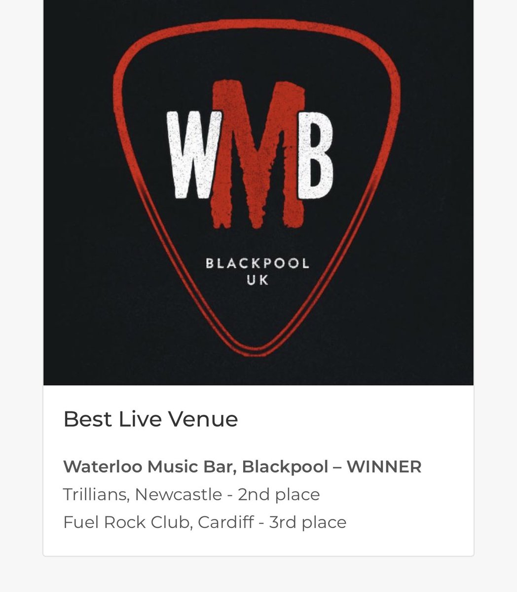Fuel Rock Club (@fuelcardiff) on Twitter photo Honoured to have been named in the inaugural Black Plaque section of the <a href="/PlanetRockRadio/">Planet Rock</a> awards. Congratulations to our buddies at <a href="/TheWaterloo_BPL/">Waterloo Music Bar</a> and <a href="/TrilliansRock/">Trillians Rock Bar</a> for pipping us at the post. To next year! #saveourvenues #supportyourlocalrockbar Honoured to have been named in the inaugural Black Plaque section of the <a href="/PlanetRockRadio/">Planet Rock</a> awards. Congratulations to our buddies at <a href="/TheWaterloo_BPL/">Waterloo Music Bar</a> and <a href="/TrilliansRock/">Trillians Rock Bar</a> for pipping us at the post. To next year! #saveourvenues #supportyourlocalrockbar