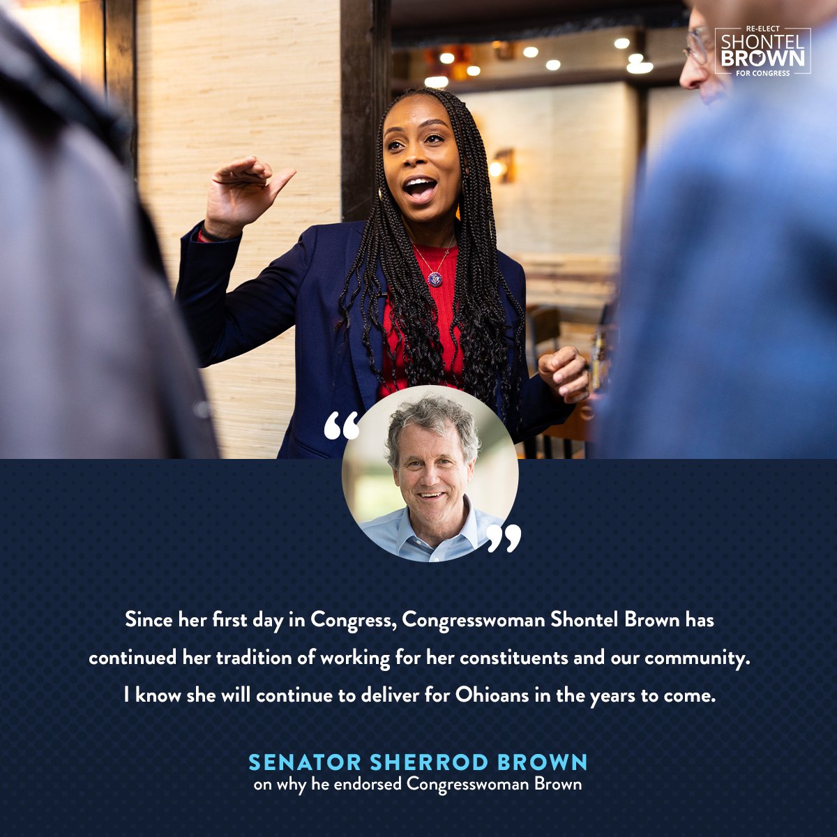 Deemoney521's tweet photo. @TeamTurner2022 @ShontelMBrown @ninaturner WRONG. Once again #Losingturner has NO record to run on. All #GrifterTurner does is Talk and fundraise. #OH11 Knows who has been working for her district Everyday!! Re Elect Shontel Brown for congress! Early voting is happening right now! May 3rd is the primary!! vote vote Vote!! https://t.co/3lFX3pYfJl