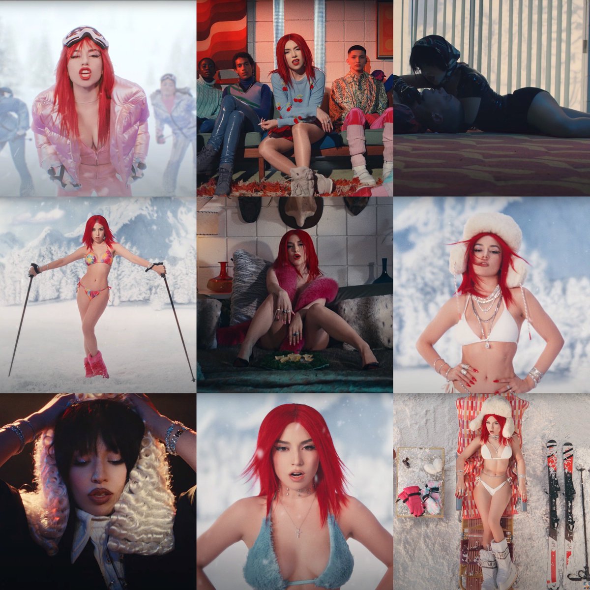 SourceAvaMax's tweet photo. The music video for “Maybe You’re The Problem” featured a total of 17 different looks! Which was your favorite? https://t.co/38WAuDdGgB