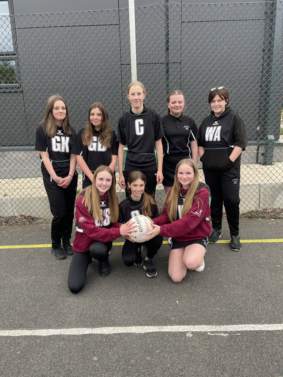 Introducing you to the newly crowned WINNERS of the Year 8 netball Kettering and Corby district schools tournament 🏐👏🏼 <a href="/KBuccleuchA/">KBA</a> I couldn’t be more proud of their effort and teamwork! #netballfamily #kbapedepartmenr