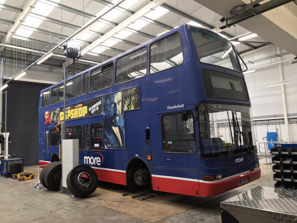 RichardONCL10's tweet photo. Summer’s coming so time for old friends to return. Admittedly no spring chicken, Thunderbolt still has a part to play @Morebusco this summer. With a new MoT it will release stablemates for summer services. One bus even of this age is still greener than the many cars it replaces. https://t.co/uqxE3fV0Ag