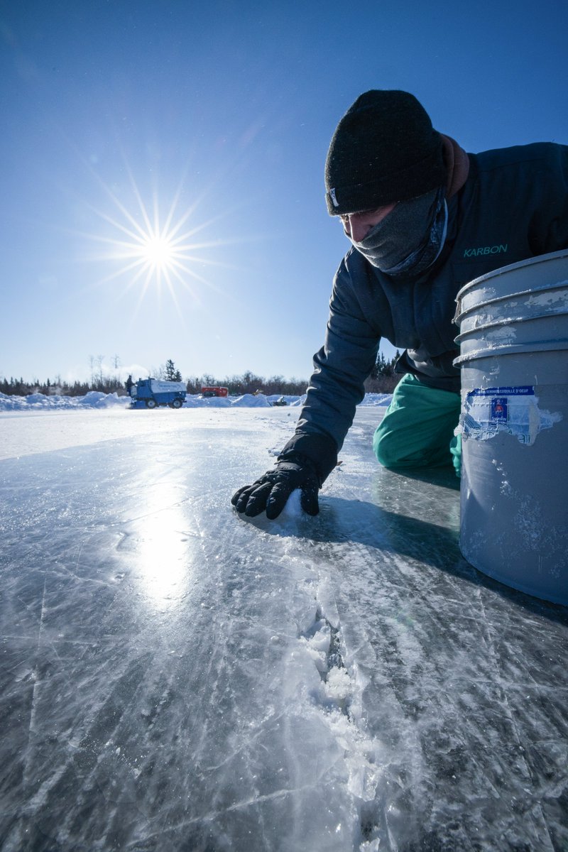 Always remember to thank your resident Zamboni drivers and ice resurfaces. They make your hockey games that much better! 

<a href="/PaulZizkaPhoto/">Paul Zizka</a> captured the effort they put in perfectly. 🏒