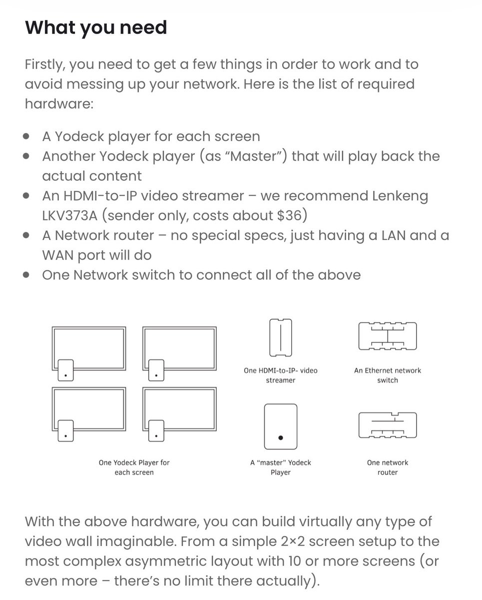 DerekTRae's tweet photo. @fabiocatapano Price might start adding up tho 😂😂 Mac mini running TD with multiple outputs plugged in might be the way to go. https://t.co/n8q4NeQDef