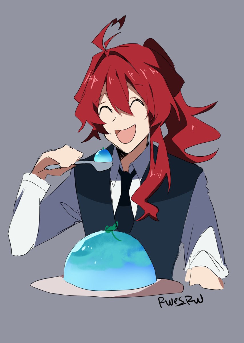 Rwes_RW's tweet photo. Sketches of Diluc and a hydro slime 

#diluc #genshinimpactdiluc #genshinimpact #sketch #procreate #ipadart #anime #digitalart #原神 https://t.co/Tl0zT3h9Ta