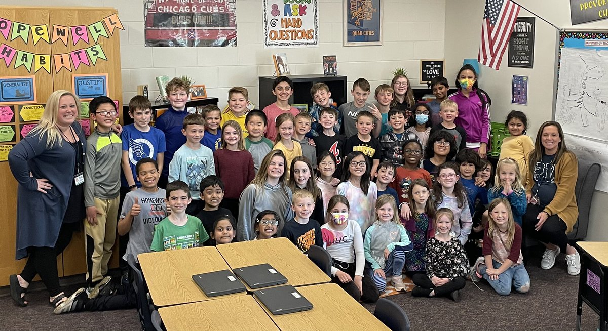 MrsSextonFirst's tweet photo. Last time getting together with 5M so of course we had to end it with some competitions (all Miss Meuser)!!  Thanks 5M for being such great role models for our firsties! @MissMeuser16 https://t.co/UvkhVv8XZw