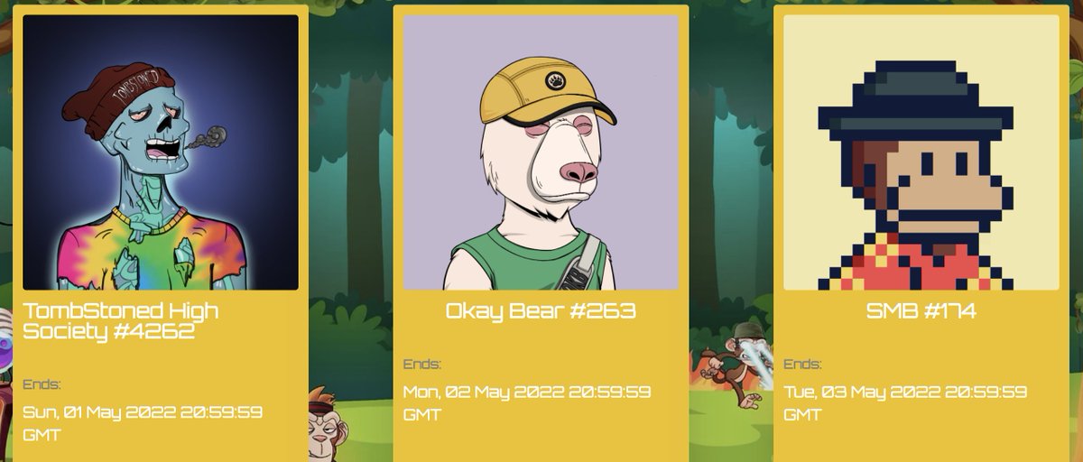 FellowApes's tweet image. Hello Apes ! 🙊
First Fellow Auction will be live at ;
"fellowauction.com" in 30 minutes.
SMB #174 @SolanaMBS
Okay Bear #264 @okaybears
TombStoned High Society #4262 @TombStonedHS
Initial Price : 1000 $Fellow
Minimum bid : 100 $Fellow
Like Always ... Only Banana🍌🍌