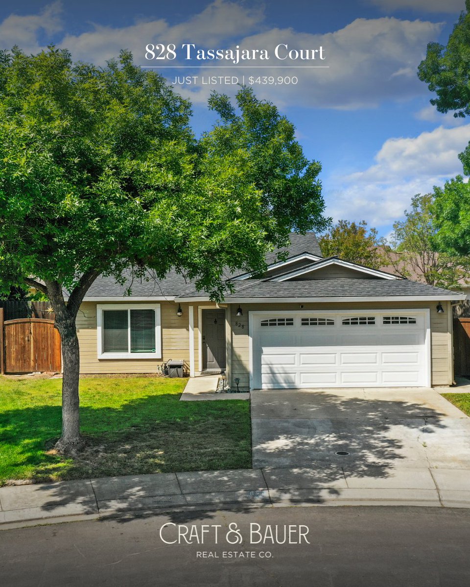 CraftAndBauer's tweet photo. #JUSTLISTED: Live a life of peace and convenience, tucked in this gorgeous cul-de-sac right in the countryside of #Modesto near shopping, dining, and @modestojc.

🏡 Listed by Jesica Lopez for $439,900. Learn more &amp; RSVP for the open house this Sunday: https://t.co/hOqxvRkyTq https://t.co/xllW6YHveF