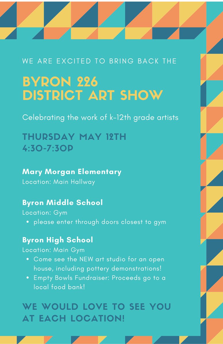 Save the date for the District Art Show! edl.io/n1605817